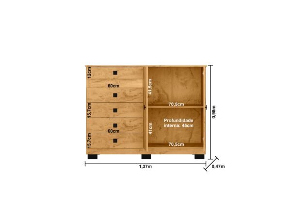 Cômoda 2352 - Araplac - Imagem 16