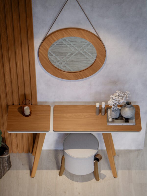 APARADOR IBIZA OFF WHITE/NATURE - TEBARROT - Imagem 4