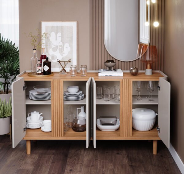 BUFFET EVA OFF WHITE NATURA - CIMOL - Imagem 3