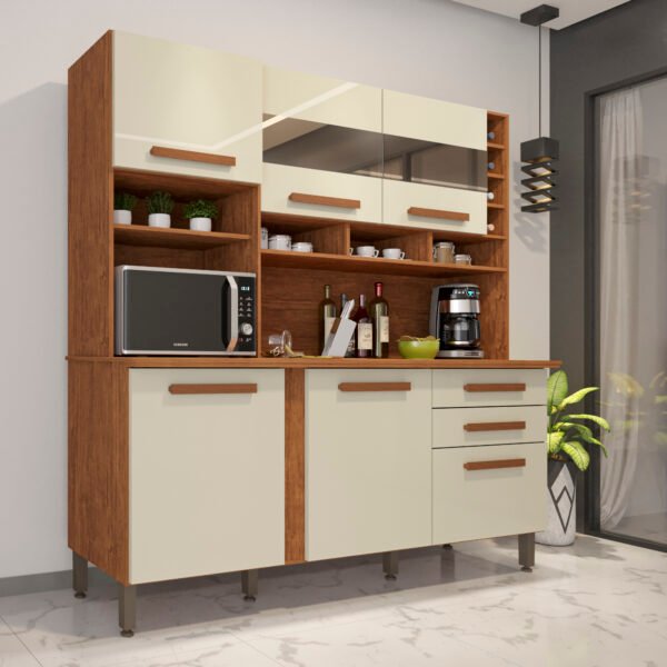 Cozinha Alexia com Espelho - Imop - Imagem 3