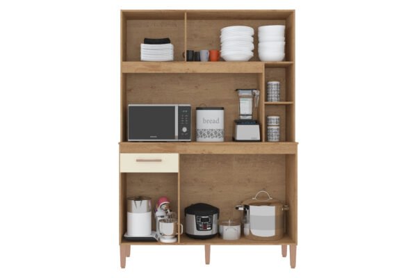 KIT COZINHA CEARA 5P1G CANELATO 3D NATURA OFF - ATUALLE - Imagem 2