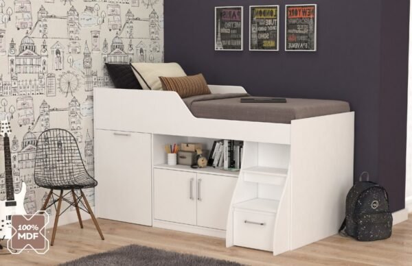 CAMA MULTIFUNCAO BIANCA BRANCA - CIMOL - Imagem 4
