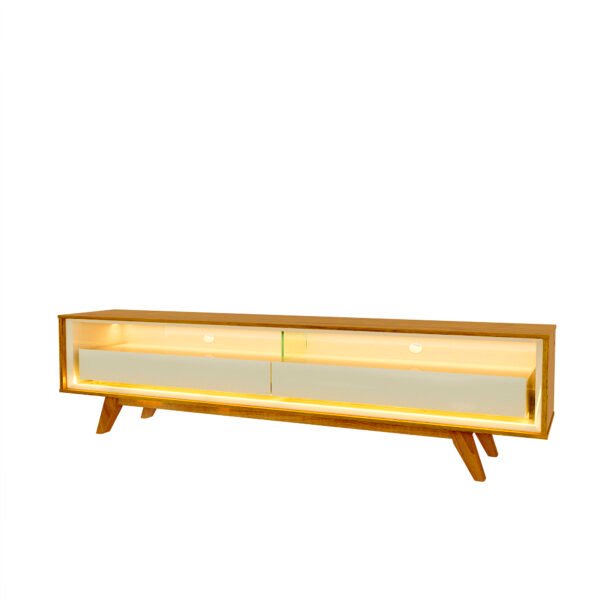 RACK REQUINTE 172 NATURALE/OFF WHITE - GELIUS - Imagem 2