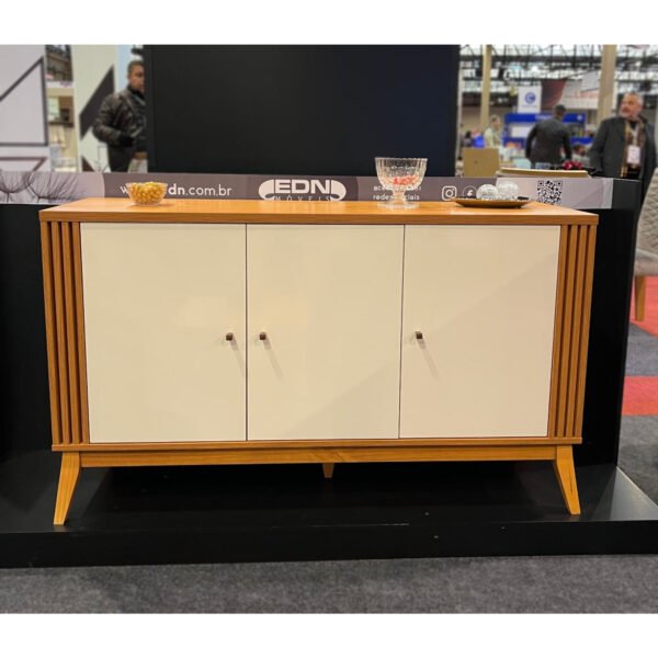BUFFET ARGO 100CM CEDRO/OFF WHITE - EDN - Imagem 3