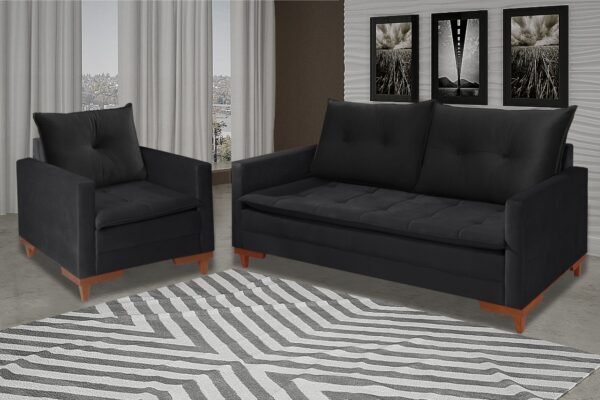 Conjunto Sofá Inglaterra - Boareto - Imagem 10