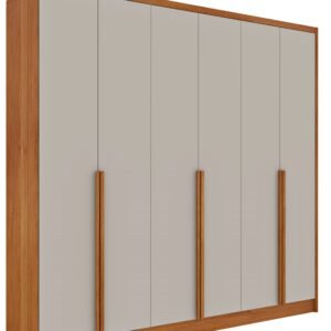 ROUPEIRO 6 PORTAS FORTUNA CINAMOMO/OFF WHITE - TCIL