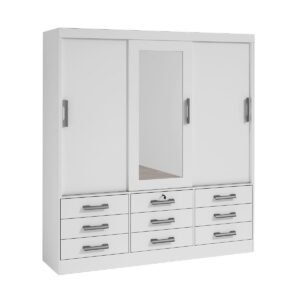 Guarda-Roupa 3 Portas Meridian - D'doro