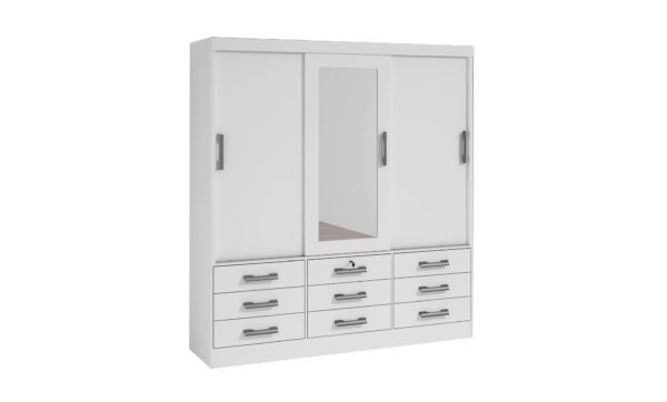 Guarda-Roupa 3 Portas Meridian - D'doro