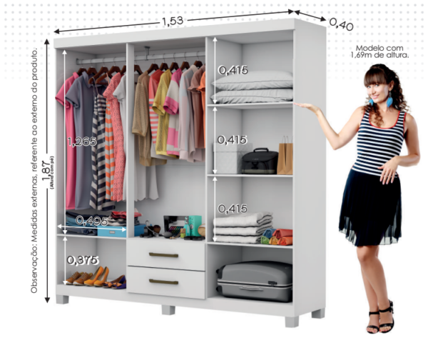 Guarda-Roupa Aries - Carioca - Imagem 5