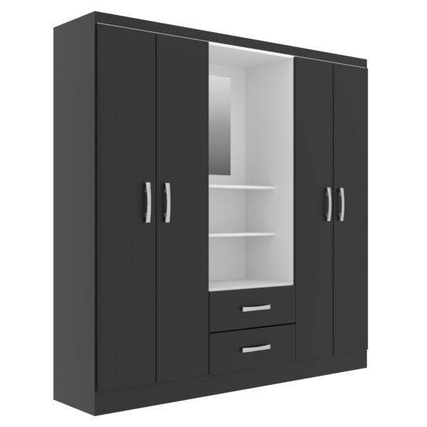 Guarda-Roupa 4 Portas Capelinha - Evidência Movéis - Imagem 2
