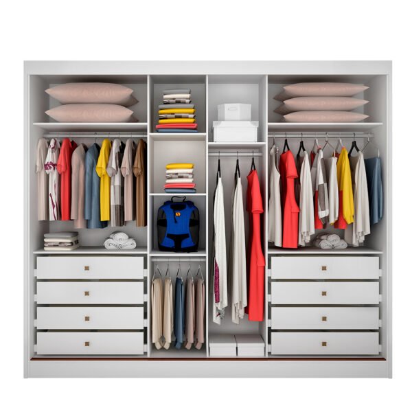 Guarda-Roupa Diamond 3 Portas - Novo Horizonte - Imagem 2