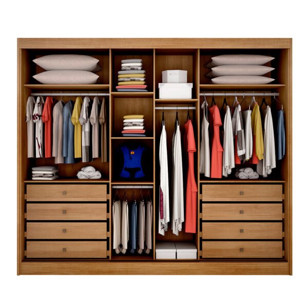 Guarda-Roupa Diamond 3 Portas - Novo Horizonte - Imagem 5