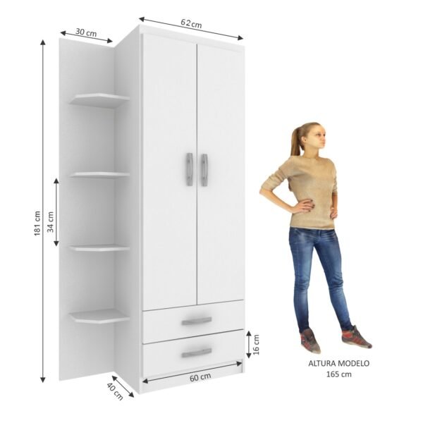 Guarda-Roupa Infantil Evidência - Evidência Móveis - Imagem 5