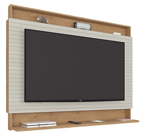 PAINEL MADRI CANELATO 3D/NATURA OFF WHITE(FLEX) - ATUALLE - Imagem 2