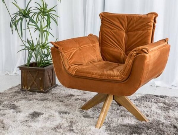 Poltrona Opala Giratória - Bella Decor - Imagem 13