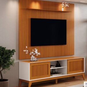 RACK KING OFF WHITE/CEDRO - EDN MOVEIS