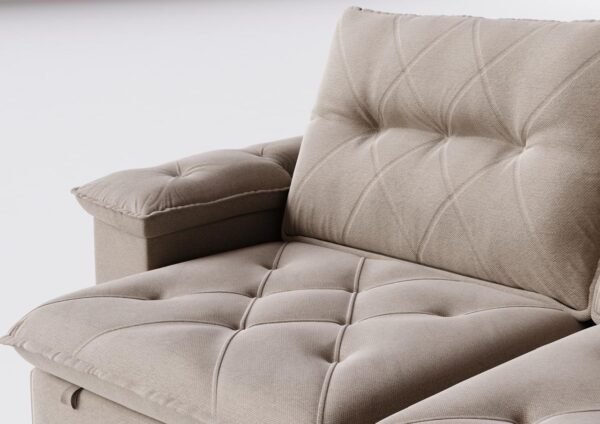 SOFA RETRATIL E RECLINAVEL CORVETTE AVELA - D VITRINI - Imagem 8