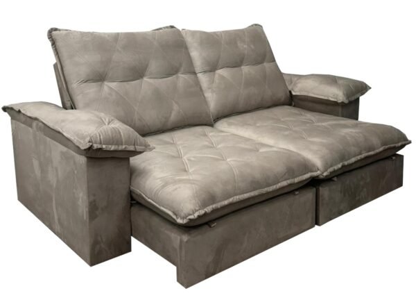 SOFA RETRATIL E RECLINAVEL CORVETTE AVELA - D VITRINI - Imagem 2
