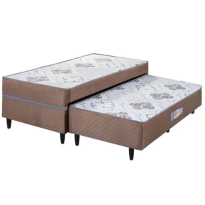 CAMA BOX SOLTEIRO COM AUXLIAR ACUCENA ORTOPEDICA - ECOTEC