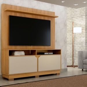 HOME THEATER BERLIM CINAMOMO/OFF WHITE - VALDEMOVEIS