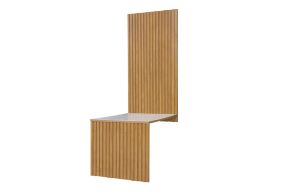 MESA CANCUN 120X90 CINAMOMO/OFF WHITE ( S/ CADEIRAS ) - CEL