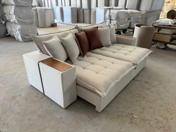 Sofá Cama Tebas 250cm - Innove Estofados - Imagem 6