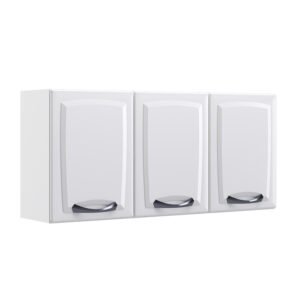 ARMARIO AEREO 120 3PT NEW PREMIUM BRANCO - ITATIAIA