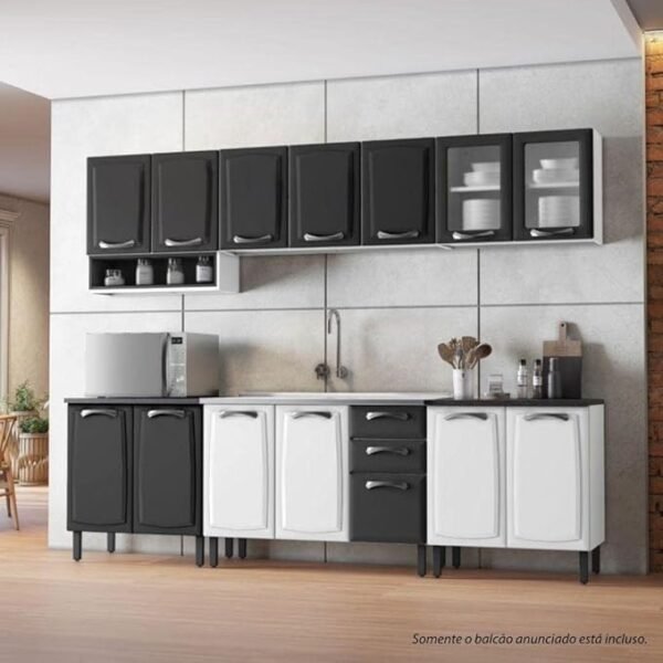 BALCAO 80 2 PT NEW PREMIUM BRANCO - ITATIAIA - Imagem 4