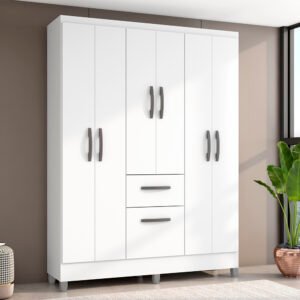 Guarda-Roupa Marbella New 7 Portas - Poquema
