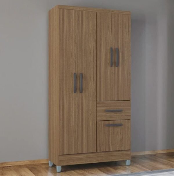 Guarda-Roupa New Marbella 5 Portas - Poquema - Imagem 10