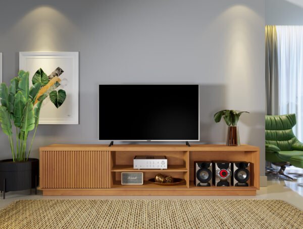 RACK AREZZO 180CM NATURALLE - MAVAULAR