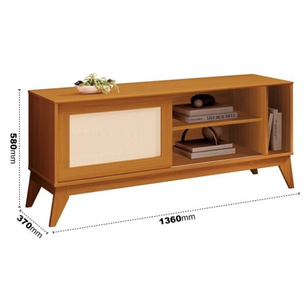 RACK CAYMAN CEDRO - EDN MOVEIS - Imagem 2