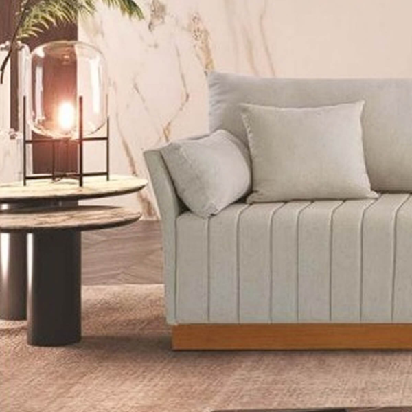 Sofá Maldivas Linho - Luxury Estofados - Imagem 2