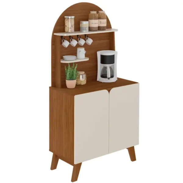 CANTINHO DO CAFE VIENA CEDRO/OFF WHITE - ARTELY - Imagem 2