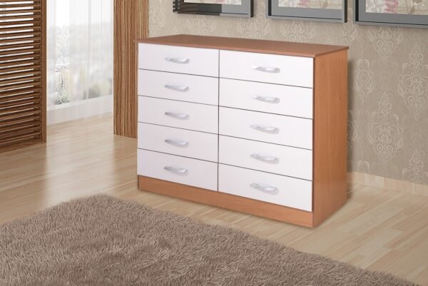 COMODA SAPATEIRA ITAIPU CINAMOMO/OFF WHITE - PRIMICIA