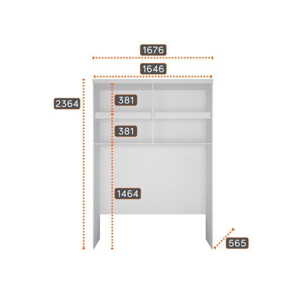 ﻿Modulo Rizon Aereo Casal - Novo Horizonte - Imagem 2