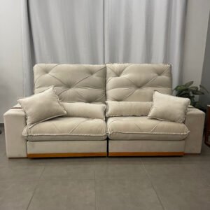 Sofá Retrátil e Reclinável Isabella 250cm - Zarat