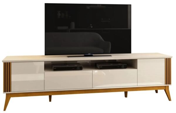 RACK MORGAN 2.2 OFF WHITE/CEDRO - EDN MOVEIS - Imagem 4