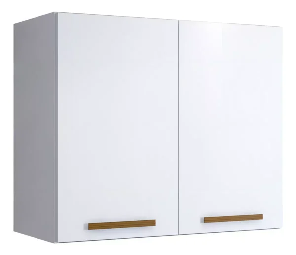 AEREO CRISTAL 2 PORTAS BRANCO - ARTE MOVEIS - Imagem 3