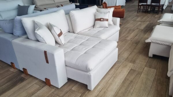 Sofá Cama Retrátil Zeus 240cm - Innova Estofados - Imagem 4