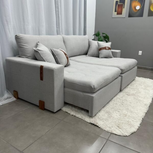 Sofá Cama Retrátil Zeus 240cm - Innova Estofados