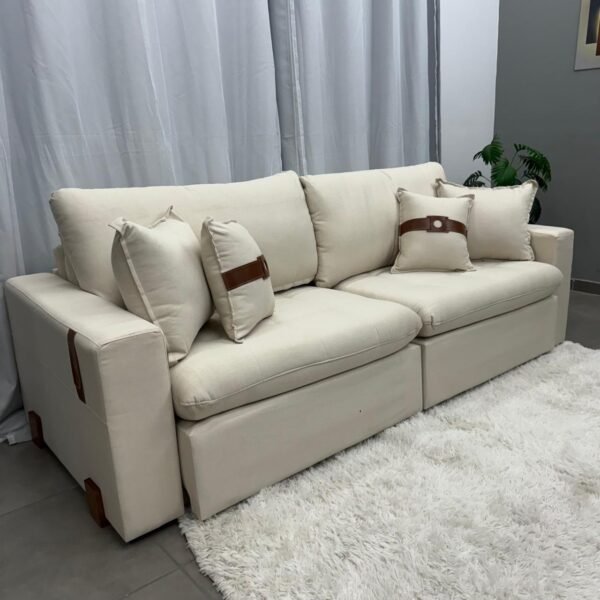 Sofá Cama Retrátil Zeus 240cm - Innova Estofados - Imagem 6