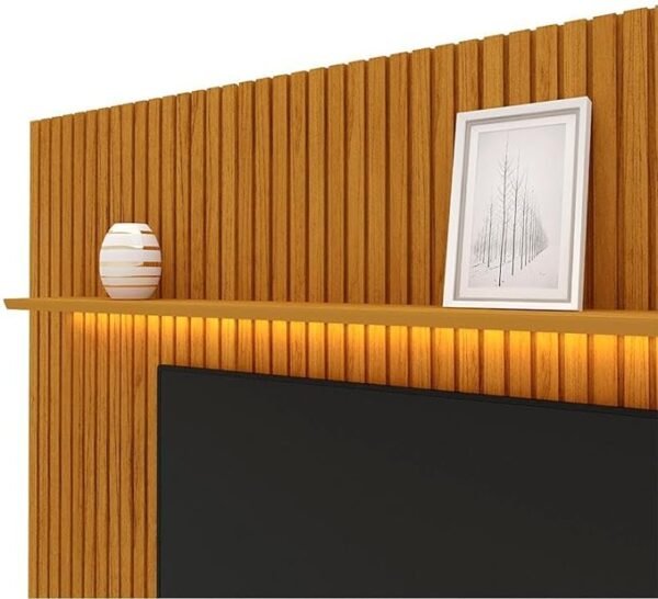 Painel Lyon com Prateleira com Led - Mavaular - Imagem 5