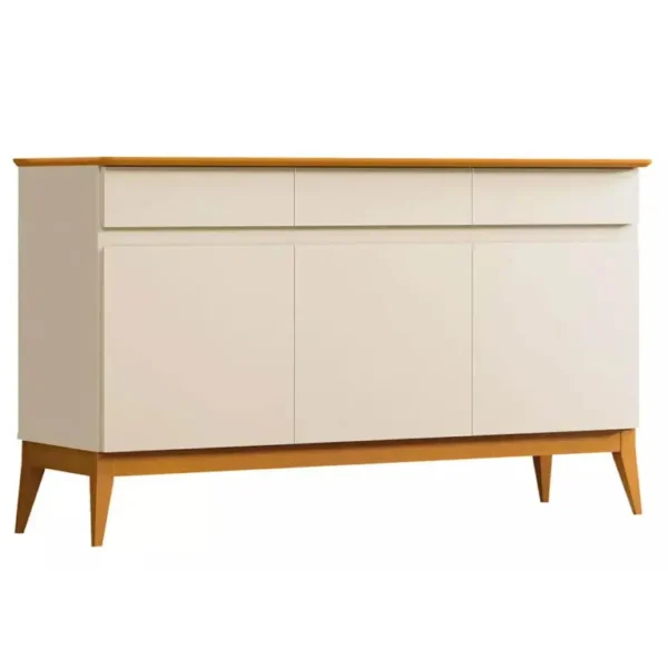 BUFFET MAGNUM 140CM OFF WHITE CEDRO - EDN - Imagem 2