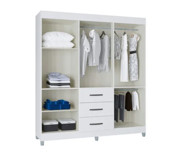 Guarda-Roupa Sevilha 6 Portas - Poquema - Imagem 3