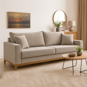 Sofá Grécia 1,80cm Linho - Aifos Estofados