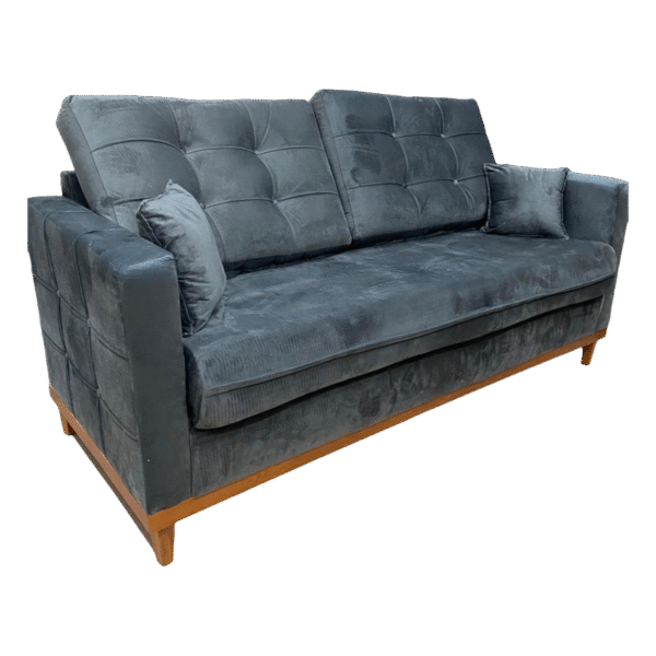Sofá Living 3 Lugares California Veludo – RR Estofados