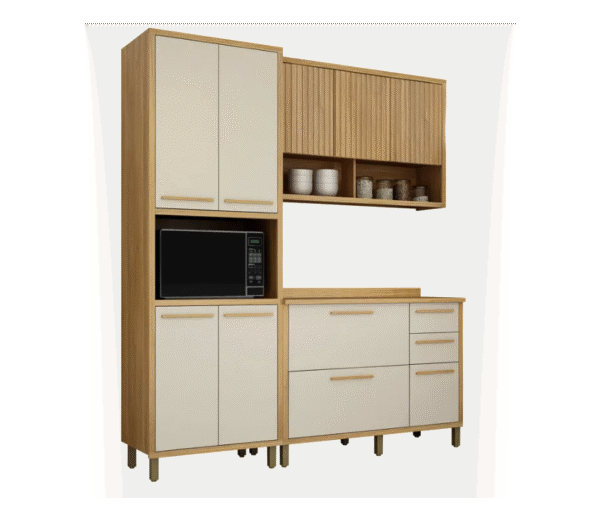 Cozinha 3 Peças Torino - Valdemóveis