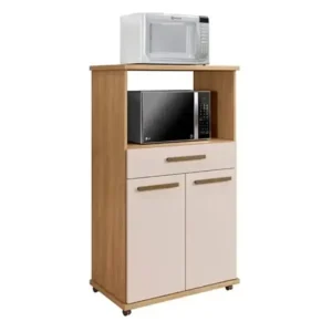 Balcão Multiuso Conquista 2 Portas 1 Gaveta Arte Móveis