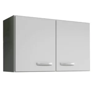 ARMÁRIO AÉREO EVIDENCIA 80CM 2 PORTAS EVIDENCIA COR BRANCO